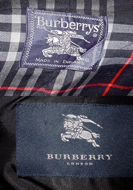 burberry tag london|vintage burberry tags.